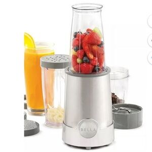 Bella STAINLESS STEEL 12-Pc. Rocket Blender Platinum Edition New in Box